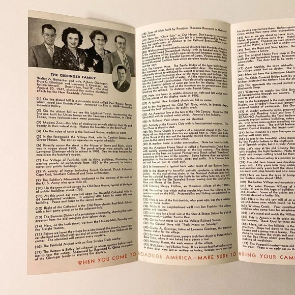 Vintage Roadside Amerca Indoor Miniature Village Pennsylvania Brochure Pamphlet - Picture 10 of 13